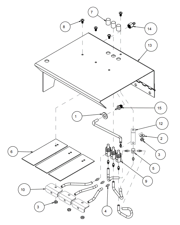 Section 06 Diagram and Parts List for GP6-6 170553 MK Diamond Workbench